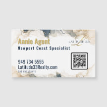 Zijn businesscardmagneet met hoogwaardig artistiek