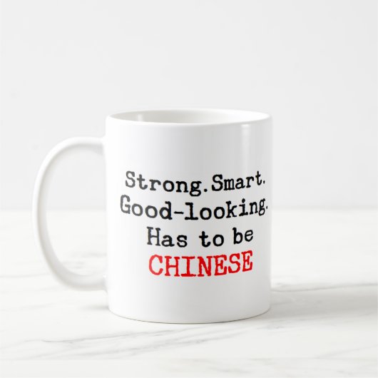 zijn chinese koffie - mok (Links)