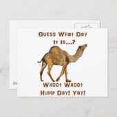 Zijn Dag van de Bult Briefkaart (Voorkant / Achterkant)