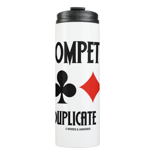 Zijn de concurrerende Spel Duplicate Reeksen van d Thermosbeker (Voorkant)