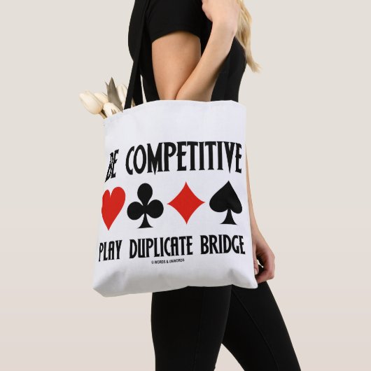 Zijn de concurrerende Spel Duplicate Reeksen van d Tote Bag (Dichtbij)