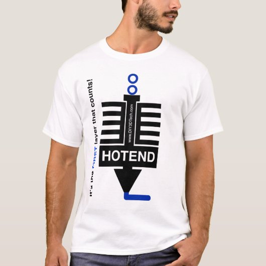 Zijn de eerste laag die telt! t-shirt (Voorkant)