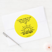 ZIJN DE LICHT STICKER (Envelop)