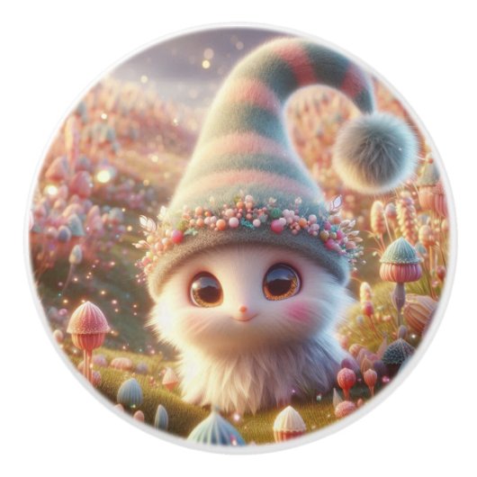 Zijn de petten klaar? keramische knop (Voorkant)