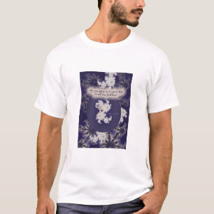 Zijn doel, geloof in hem t-shirt