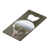 Zijn domein creditkaart flessenopener (Achterkant Gekanteld)