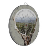 Zijn domein dartbord (Voorkant Links)