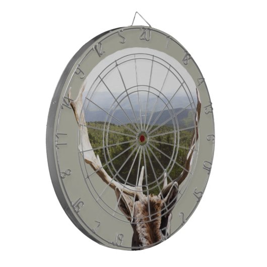 Zijn domein dartbord (Voorkant Links)