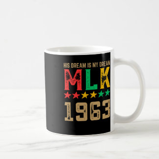 Zijn droom is mijn droom MLK 1963 Black History Mo Koffiemok