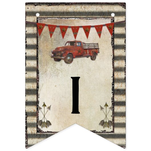 Zijn een Baby shower van de Vrachtwagen van het Vlaggetjes (Derde vlag)