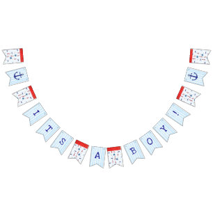 Zijn een jongen, de ZeevaartBanner van het Baby Vlaggetjes