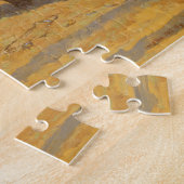 Zijn eerste les 1903 door Frederic Remington Legpuzzel (Zijkant)