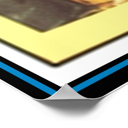 Zijn eerste Shave Vintage poster (Hoek)