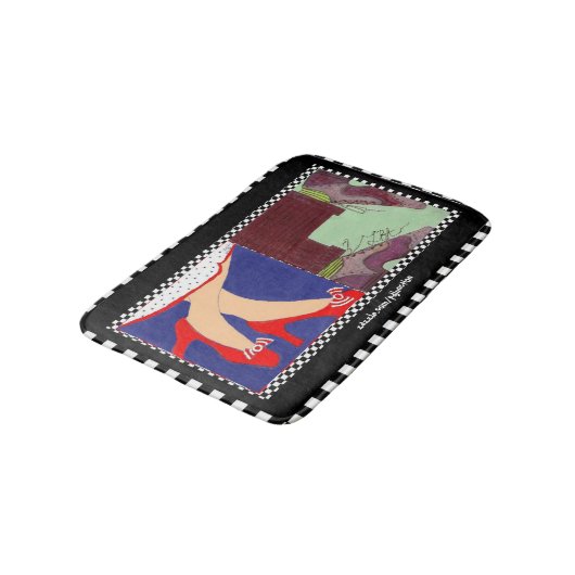 Zijn en haar badmat (Gekanteld)