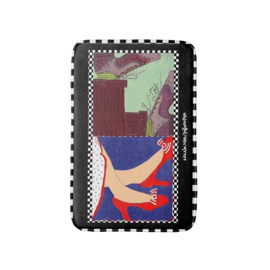 Zijn en haar badmat (Voorkant Verticaal)