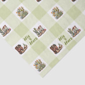 Zijn en haar cowboy cowgirl laarzen weefsel papier (Detail)