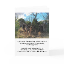 Zijn en haar fixer-uppers wenskaart