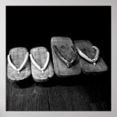 Zijn en Haar Japanse Sandalen Poster (Voorkant)