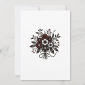 Zijn en haar koppels bruiloft Vrijgezellenfeest Kaart (Achterkant)