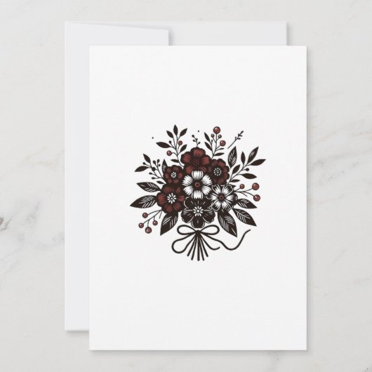 Zijn en haar koppels bruiloft Vrijgezellenfeest Kaart (Achterkant)