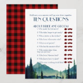 Zijn en haar Tien Vragen Weddenschap (Voorkant / Achterkant)