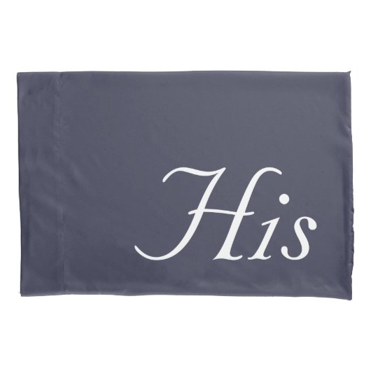 ZIJN EN HAAR TYPOGRAFIE PAAR KUSSENSLOPEN (Voorkant-Links)