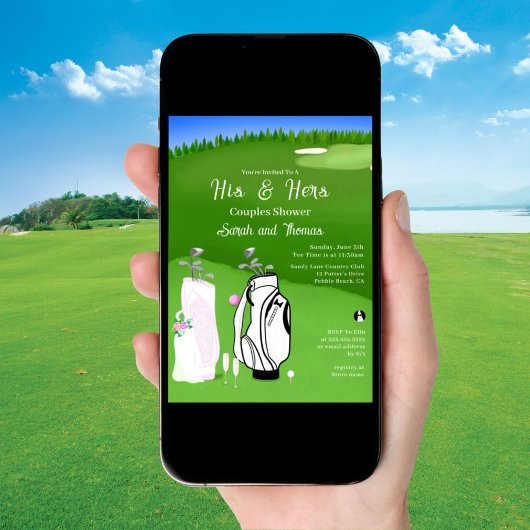 Zijn en haar Vrijgezellenfeest Kaart