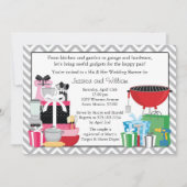 Zijn en Hers Wedding Shower Uitnodiging (Voorkant)