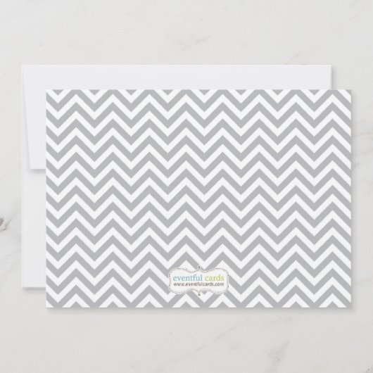 Zijn en Hers Wedding Shower Uitnodiging (Achterkant)