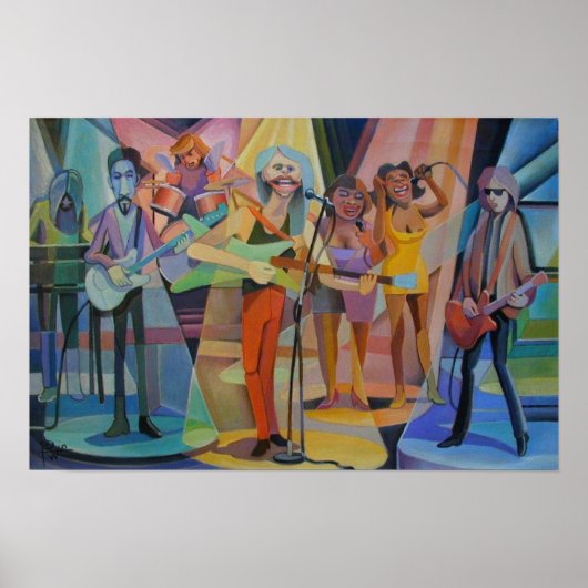 Zijn enige rots en rol poster (Voorkant)