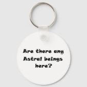 Zijn er hier aardwezens? - sleutelhanger? sleutelhanger (Voorkant)