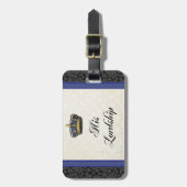 Zijn Excellentie Bagagelabel (Voorkant verticaal)