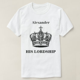 Zijn Excellentie Grappige Humor Persoonlijk T-shirt
