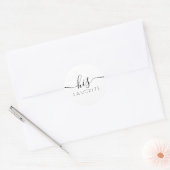 Zijn favoriete favoriet label (Envelop)