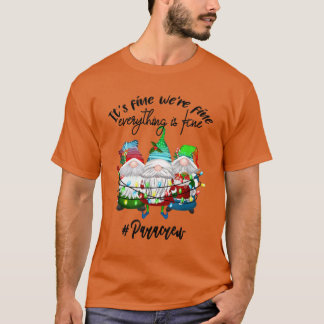 Zijn fijne was alles is fijn om Gnome Para C T-shirt