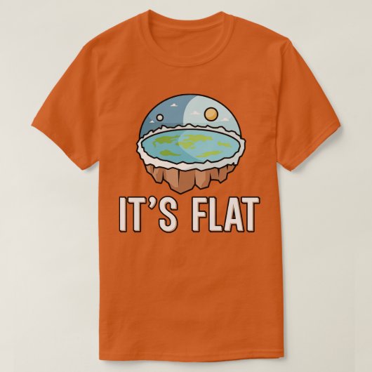 Zijn flat 1 t-shirt (Design voorkant)