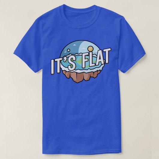 Zijn flat 2 t-shirt (Design voorkant)