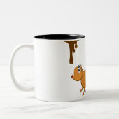 Zijn geen insect, zijn een eigenschap tweekleurige koffiemok (Links)