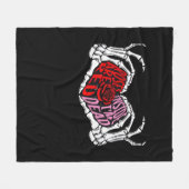 Zijn gelezen Inside I'm Dead - Sarcastische Valent Fleece Deken (Voorkant (Horizontaal))