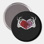 Zijn gelezen Inside I'm Dead - Sarcastische Valent Magneet (Voorkant / Achterkant)