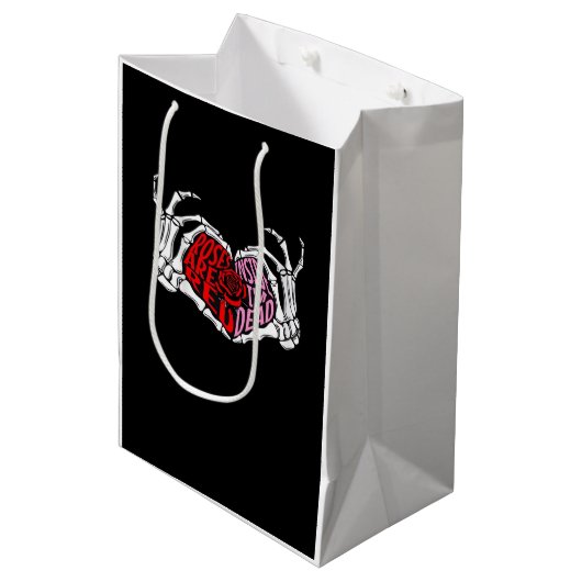 Zijn gelezen Inside I'm Dead - Sarcastische Valent Medium Cadeauzakje (Voorkant Gekanteld)