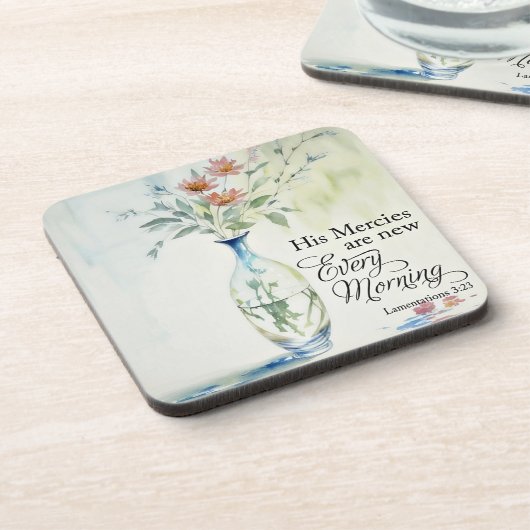 Zijn genade is elke ochtend nieuw bier onderzetter (Linkerzijde)