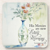 Zijn genade is elke ochtend nieuw bier onderzetter (Voorkant)