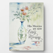 Zijn genade is elke ochtend nieuw fotoplaat (voorkant)