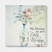Zijn genade is elke ochtend nieuw magneet (Voorkant)