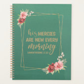 Zijn genade is elke ochtend nieuw planner (Voorkant)