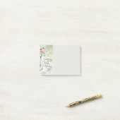 Zijn genade is elke ochtend nieuw post-it® notes (Op bureau)