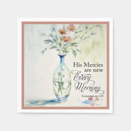 Zijn genade is elke ochtend nieuw servet