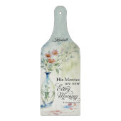 Zijn genade is elke ochtend nieuw snijplank (Voorkant)