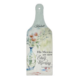 Zijn genade is elke ochtend nieuw snijplank